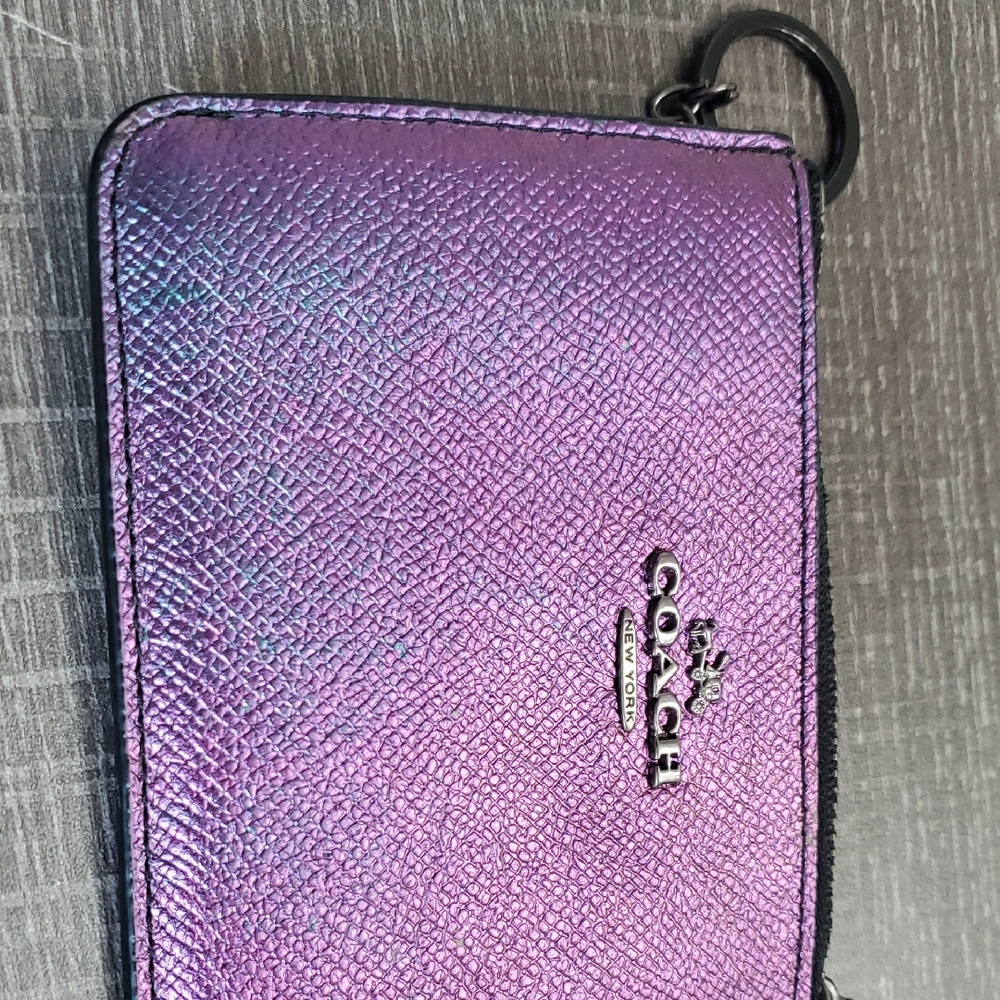 Coach Hologram Key Pouch 64945